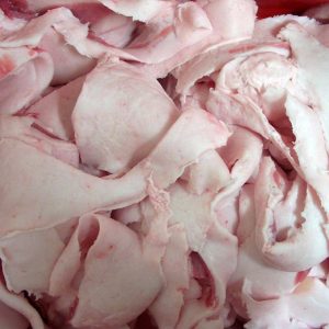 pork cutting fat